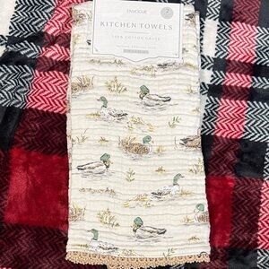 Envogue mallard duck Cotton Towels
